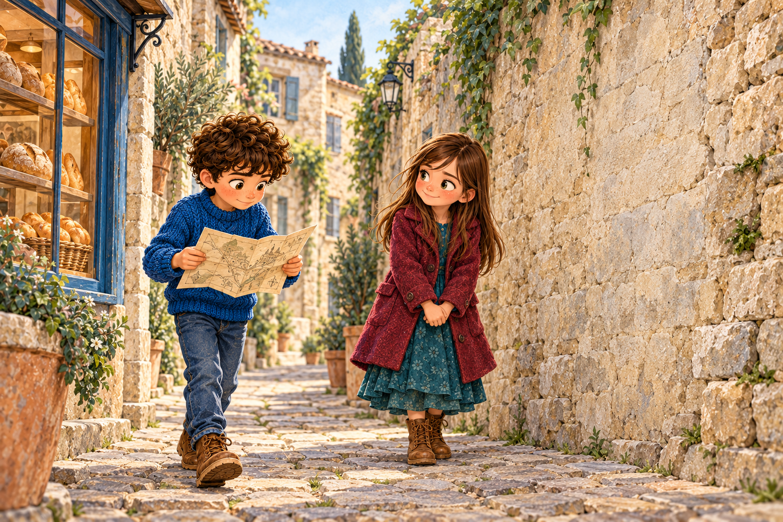 La rue qui hésitait