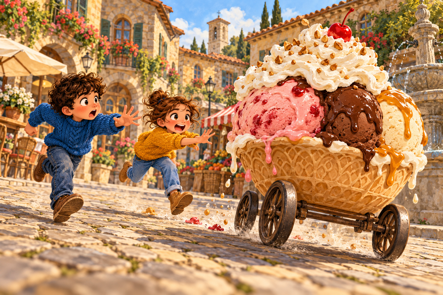 Une glace sans frein