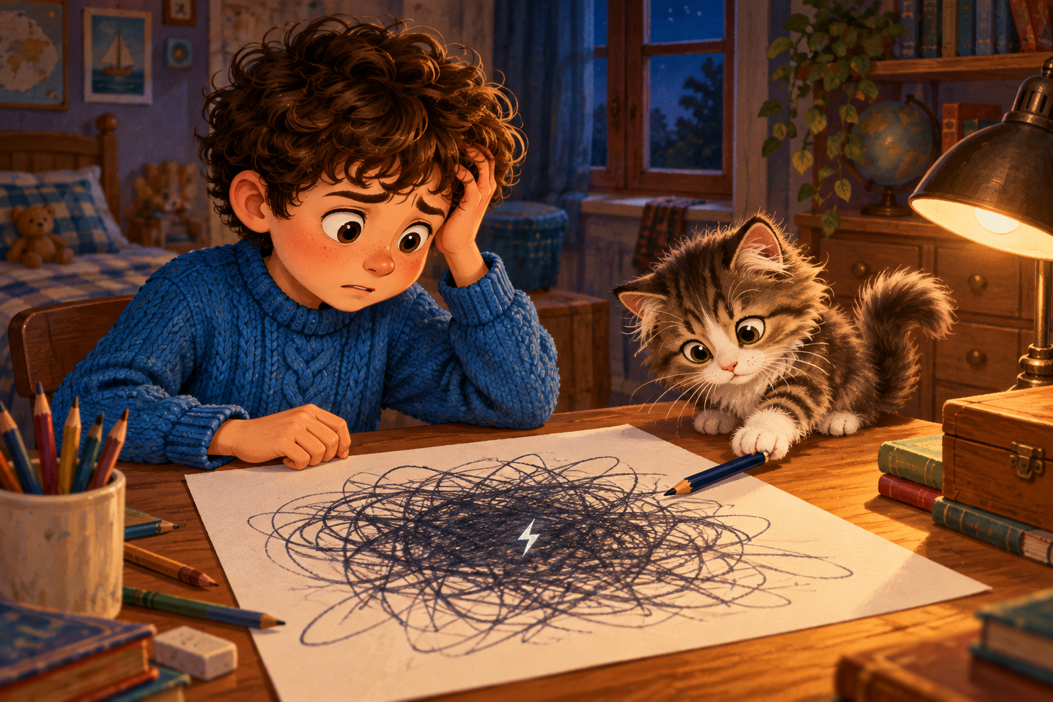 Le dessin de Moka