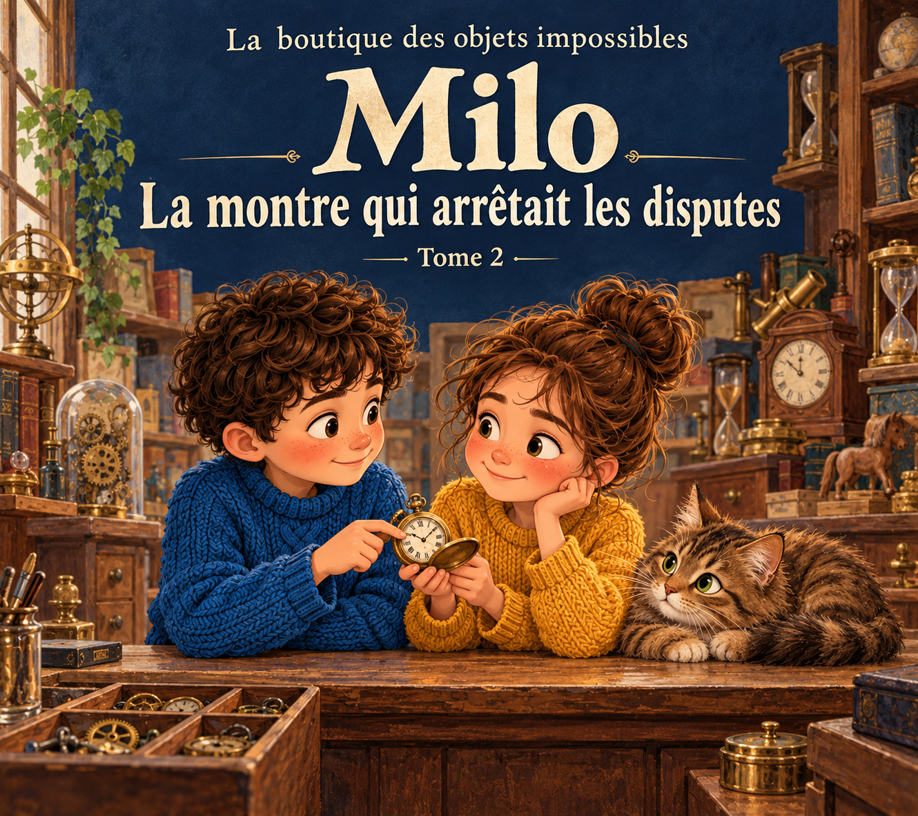 Couverture : La montre qui arrêtait les disputes