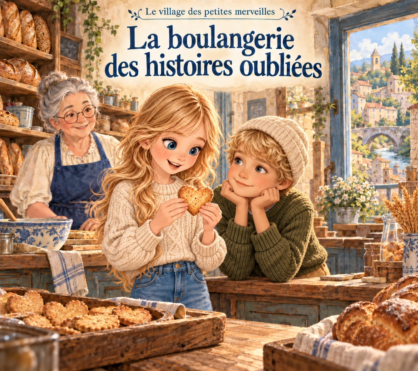 Couverture : La boulangerie des histoires oubliées