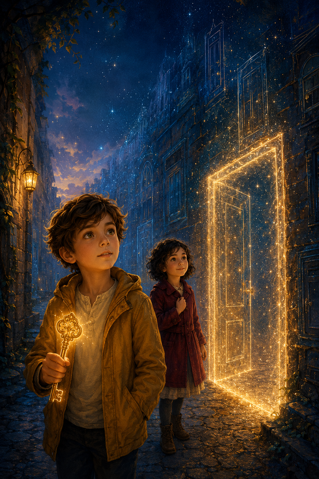 Couverture La clé de la porte disparue