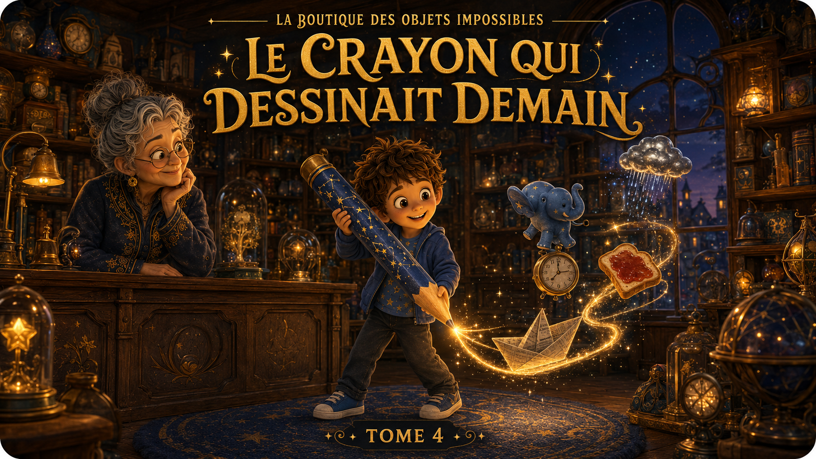 Couverture Le crayon qui dessinait demain