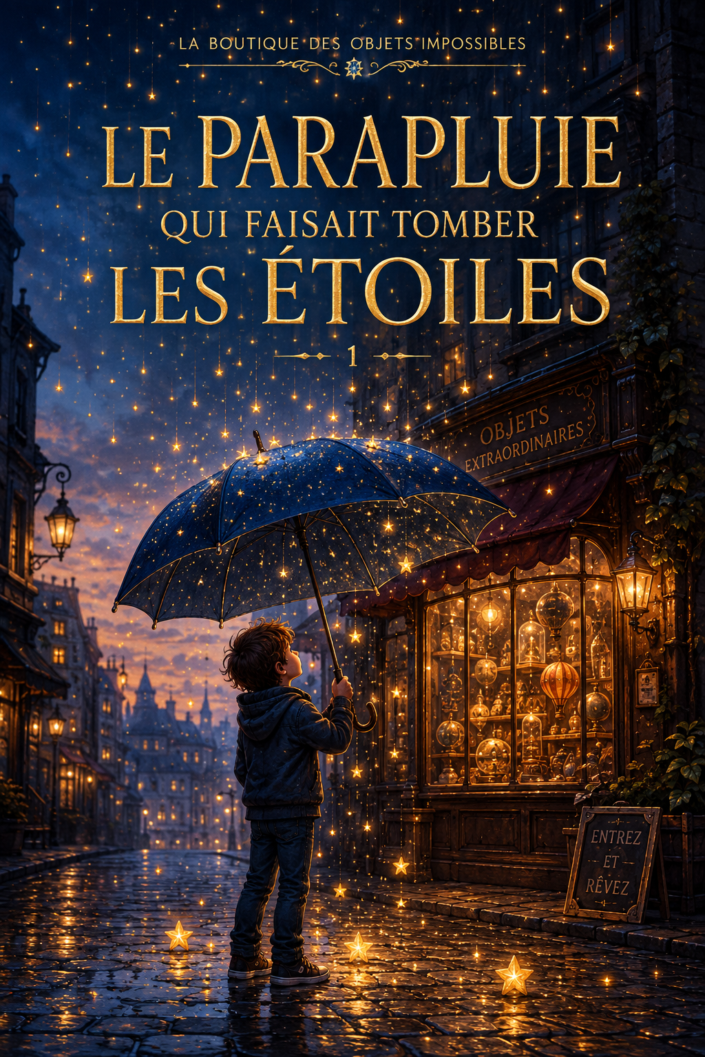 Couverture Le parapluie qui faisait tomber les étoiles