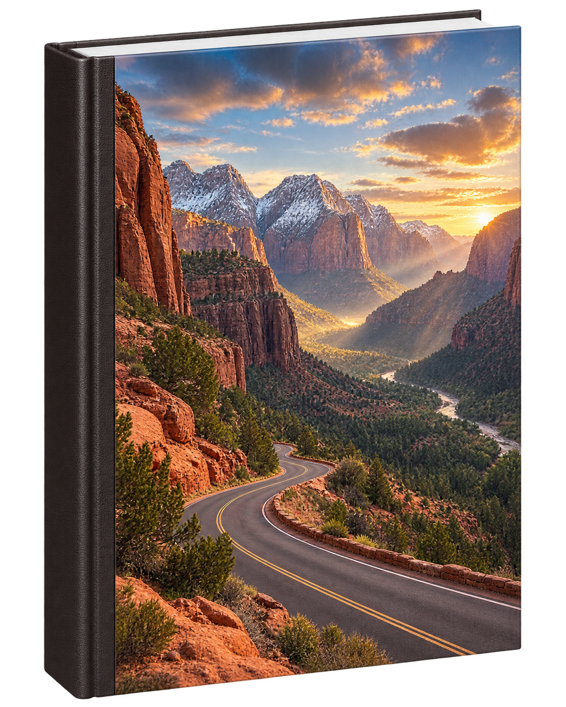 Livre relié États-Unis, couverture rigide