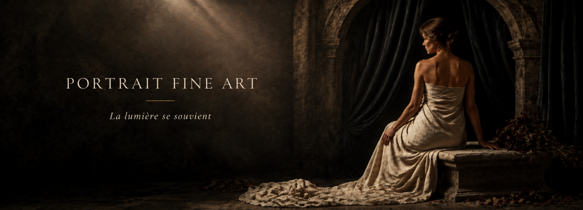 Portrait Fine Art — La lumière se souvient