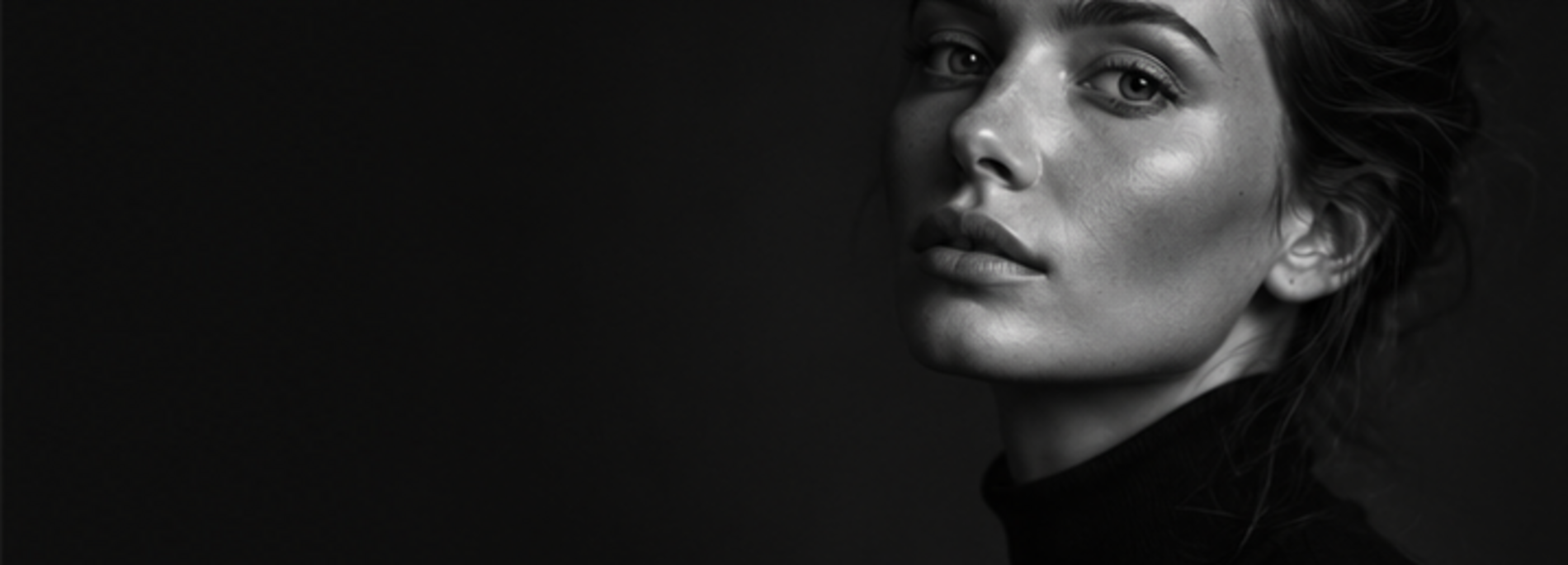 Portrait noir et blanc